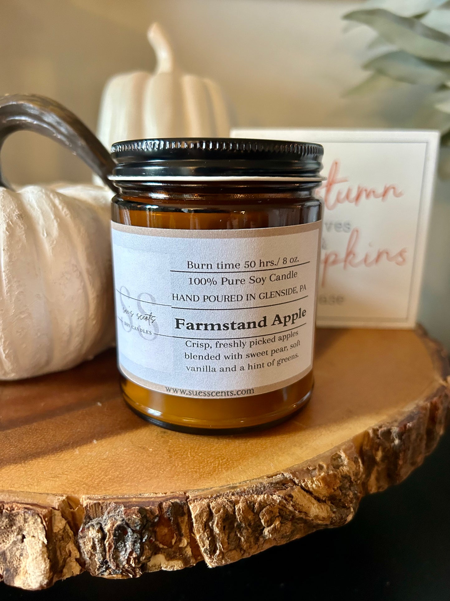 8 oz. Soy Candle | Sues Scents