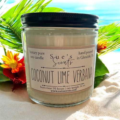 14 oz. soy candle | Sues Scents